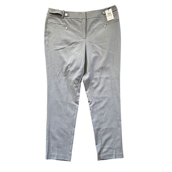 NWT CALVIN KLEIN Straight Slim Trousers Size 12 - Picture 1 of 7